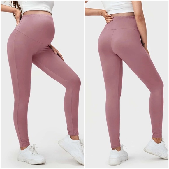 Pants - Maternity stretchy lounge yoga athletic leggings